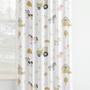 Goldea detský bavlnený záves - život na farme 140x150 cm