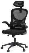 Kancelárske kreslo KA-K2021 BK, čierna sieťovina