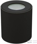 BERGE Prisadené LED svietidlo GU10 IP44 čierne