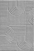 Ayyildiz, Kusový koberec Art 1121 Silver, 120x170, šedá, obývacia izba