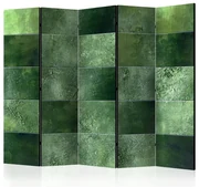 Artgeist Paraván - Green Puzzle II [Room Dividers]
