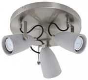 Briloner 2529-032 - LED Bodové svietidlo THIMBLE 3xGU10/5W/230V betón