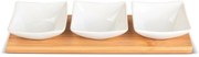 Lamart LT9217 4-dielna servírovacia súprava misiek Bamboo, 26 x 8 cm