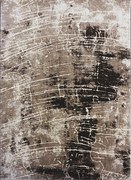 Oválny béžový koberec Opera 8497 BEIGE s abstraktným vzorom Rozmer: 200x290 cm