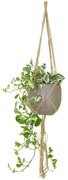Látkový záves na kvetináč ø 13 cm (výška 100 cm) Macramé – Artevasi