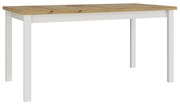 Rozkladací stôl Diesel 90 x 160/200 IV, Morenie: dub artisan L / biela