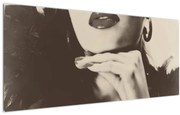 Obraz - Vintage foto ženy (120x50 cm)