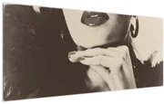 Obraz - Vintage foto ženy (120x50 cm)