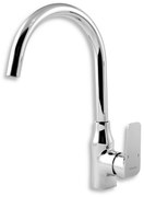 Novaservis Nobless Tina, drezová batéria stojančeková, výtokové rameno 220 mm, chrómová, 38713,0