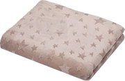 Cashmere deka Stella 150x200 cm, motív hviezdy, taupe%