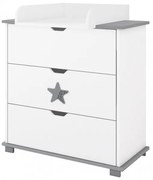 Komoda STAR s 3 zásuvkami - VIAC FARIEB