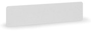 Akustická nástenka 180 x 40 cm, biela