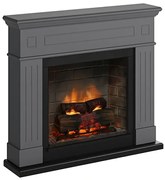 Tagu elektrický krb Larsen Solid Gray Powerflame 2, 1400 W, LED
