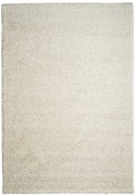 Kusový koberec Efor Shaggy 2137 Cream, 80x150, biela, obývacia izba, Mono Carpet