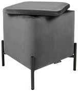 Taburet Snog Leitmotiv LM1987DG, sivý