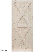 Dvere posuvné na mieru Loft XX