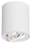 Moderné stropné bodové svetlo biele otočné a sklápateľné AR70 - Rondoo Up