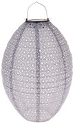 Sivý lampión ø 25 cm – Dakls