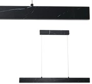 Závesné LED svietidlo Pierce, 1x LED 18w, 4000k, b