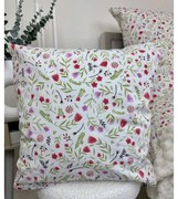 INTERMEDIC SK Bavlnená obliečka Fialové Kvietočky 40x40 cm – zapínanie na zips