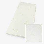 Antialergický poťah na matrac Aloe Vera – prateľný, priedušný, mäkký a antibakteriálny Veľkosť: 90x200 cm, Výška: 10 cm