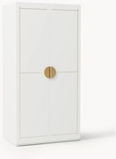 Modulárna šatníková skriňa's krídlovými dverami Denise, Š 100 cm, rôzne možnosti