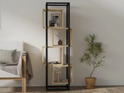 Regál Puseke (dub zafírový) . Akcia -15%. Vlastná spoľahlivá doprava až k Vám domov. 1092899