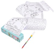 Cestovná sada detských omaľovánok a rébusov Rex London Forest