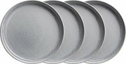 Mäser Súprava dezertných tanierov 4 ks AQUATA – 21 cm, sivá