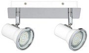 Rabalux 5498 - LED Kúpeľňové bodové svietidlo STEVE 2xGU10/4,5W/230V