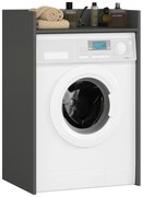 Koupelnová skříňka nad pračku FIN II grafitově šedá