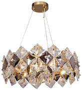 Zuma Line 9864-500 - Luster na lanku TIARA 6xE14/40W/230V zlatá