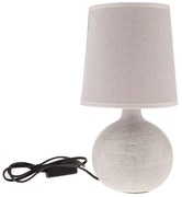 Keramická stolná lampa Luna, 29 cm, béžová