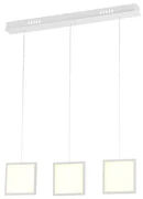 Závesné LED svietidlo Dixon, 3x LED 21w, 4000k, ch