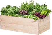ATMOWOOD Drevený vyvýšený záhon 120 x 60 x 40 cm