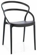 Jedálenská stolička Onbela, čierna