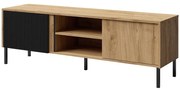TV stolík Mia 6 večný dub/čierna