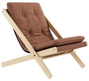Skladacie kreslo Karup Design Boogie Raw/Clay Brown