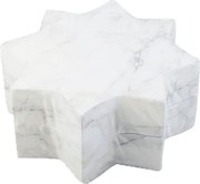 Puf na sedenie hviezda mramor 54 cm