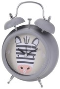 Detské stolné hodiny Zebra, viacfarebná