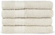 Béžové froté bavlnené uteráky v súprave 4 ks 50x100 cm – Good Morning
