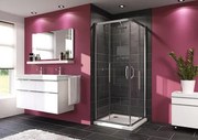 Hüppe Next sprchový kút štvorec 80x80 cm 140102.069.322