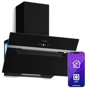 Klarstein BigBite šikmý digestor | režim odsávania vzduchu a recirkulácie | bezpečnostné sklo | 417 m³/h | 60 cm