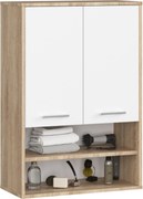 Závesná kúpeľňová skrinka Fin W64 2D 64 cm - výber z 10 prevedení