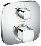 Hansgrohe Ecostat E, termostatická batéria pod omietku s uzatváracím a prepínacím ventilom, chrómová, HAN-15708000