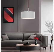 Eglo - LED  Luster na lanku TUNJA 1xE27/60W/230V biela