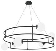 Maytoni MOD317PL-06B - Luster na lanku BALANCE 6xG9/40W/230V čierna