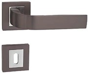 Dverové kovanie MP Cynthia HR (T/OC - Titan / chróm lesklý), kľučka-kľučka, Otvor na cylindrickú vložku PZ, MP T/OC (titán/chróm lesklý)