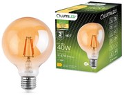 Žiarovka LED G125 filament 4W E27 470LM 2000K