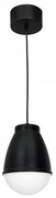 Luster na lanku CARYON 1xE14/60W/230V čierna